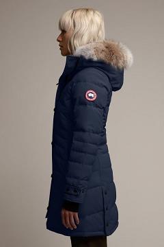 Chamarras Canada Goose Mujer México - Lorette Abrigos Azul Oscuro Marino VN6438507